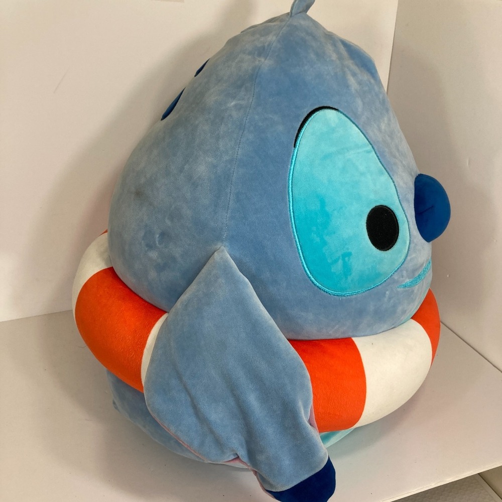 Squishmallows Large 20" Disney Stitch Summer Inner Tube Pool Stitch Plush - Picture 5 of 14
